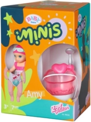 BABY born Minis komplet z banjico in punčko Amy