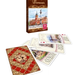 Igralne karte Akvareli – Varšava, 55 listov