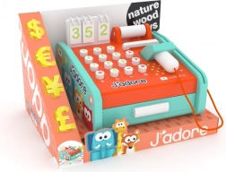 Lesena blagajna za otroke