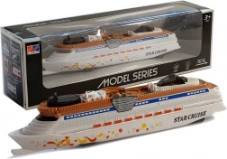 Čoln na baterije z lučmi in zvoki