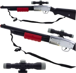 Otroška igrača puška z daljnogledom in zvoki