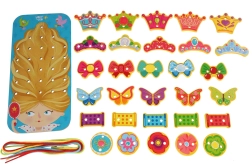 Leseni prepletalni set Princesa LUCY & LEO