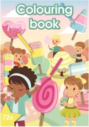 Knjiga pobarvank A4 – 72 strani