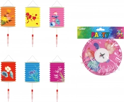 Lampijon valj Cvetje 16 cm