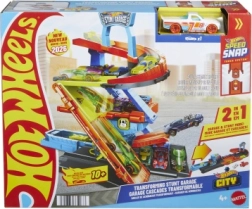 Hot Wheels City kaskaderska garaža, 3-nivojsko parkiranje