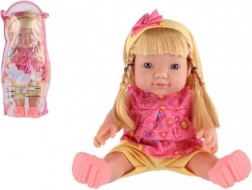 Punčka z zvokom 30 cm v plastični torbici