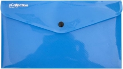 Modra mapica s tiskom na gumb