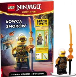 Lego Ninjago: lovec zmajev – interaktivna knjiga z minifiguro Raptona
