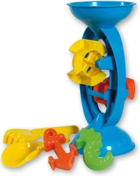 mlin za vodo za pesek 28 cm s kompletom dodatkov