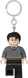 Lego Harry Potter light-up keychain with minifigure