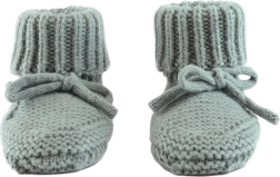 Lodger pleteni copatki iz merino volne 0–6 mesecev