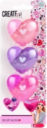 Balzam za ustnice z leskom v obliki srčka Creat it