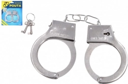 Policijska kovinska lisica s ključem za otroke