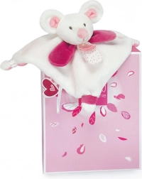 Darilni set - plišasta tolažilna igrača za dojenčka 20 cm