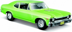 Kovinski model CHEVROLET NOVA SS 1970 zelen 1:24