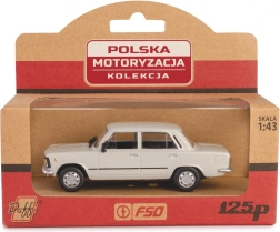 Kovinski model avtomobila FSO 125p MR pepelnato siv