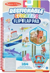 PAW PATROL prelepljive nalepke flip-flap – misija v zalivu
