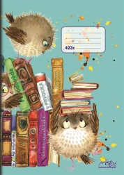 Šolski zvezek A4 za bralni dnevnik, črte 12 mm, 20 listov