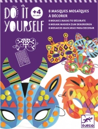 Djeco DIY maske živali iz džungle