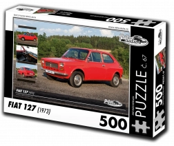 RETRO-AUTA Puzzle Fiat 127 500 kosov