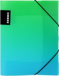 Mapa z elastiko A4 PP VERDE zelena