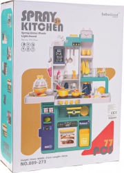 Otroška kuhinjica s svetlobnimi in zvočnimi funkcijami