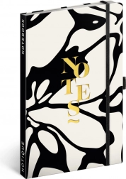 NOTIQUE črtast zvezek abstrakt 13 × 21 cm