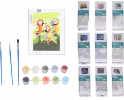 Kreativni set za slikanje po številkah 20x30 cm