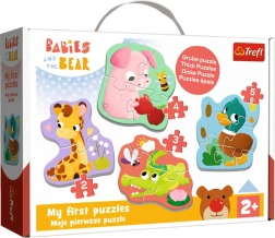 Puzzle Baby Classic – dojenčkaste živalice TREFL