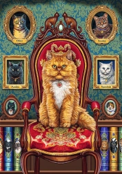 Trefl Puzzle Premium Plus Magic Collection: Mačjefest 1000 koščkov