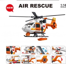 Interaktivni reševalni helikopter 1:14