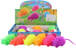 Razkuštrana svetleča miš – gumijasta igrača za otroke