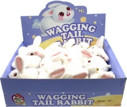 Navijalni zajček, ki maje repek 14 cm