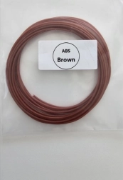 Filament ABS rjav 1,75 mm – vzorčna dolžina 15 m