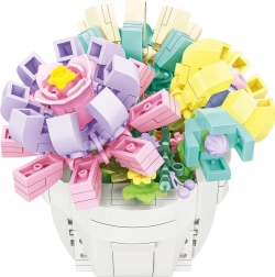 Gradbeni komplet rože 253 kosov