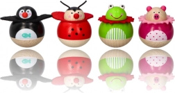 Neprevračljiva lesena živalca žabica Goki