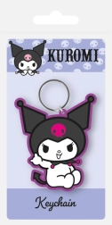Gumijasti obesek za ključe Hello Kitty Kuromi