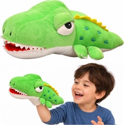 Plišasti Krokodil Lutka Zelena 30 cm
