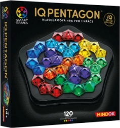 Smart Games IQ Deluxe Pentagon miselna uganka