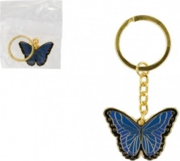 Kovinski obesek za ključe Metulj