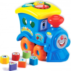 Lokomotiva vstavljanka za najmlajše