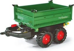Odličen zeleni priklopnik Mega Trailer za traktor Rolly Toys