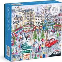 Folijski puzzle Božični Pariz – Michael Storrings (Galison, 1000 koščkov)