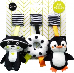 Viseča plišasta igrača rakun GaGaGu