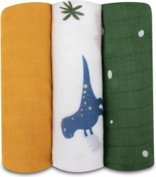 bambusove plenice LIONELO dino, 3 kosi