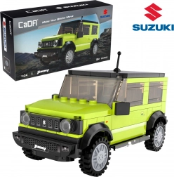 Konstruktor CaDA SUZUKI Jimny 1:24 zelen terenec 192 delov