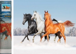 Diamantno slikanje Konjeniški trio 30x40 cm