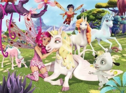 Ravensburger sestavljanka Mia in jaz XXL 100 kosov