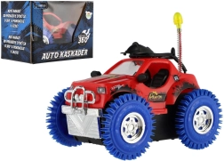 Akrobatski avto z lučko in zvokom – 1 kos