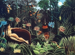 Lesena Sestavljanka: Henri Rousseau - Sanje 200 Kosov